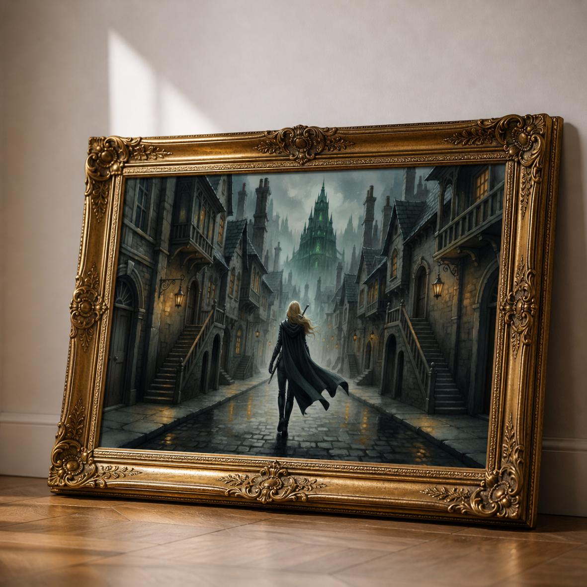 Assassins Castle Digital Endpaper