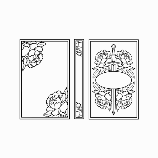 Sword & Peonies
