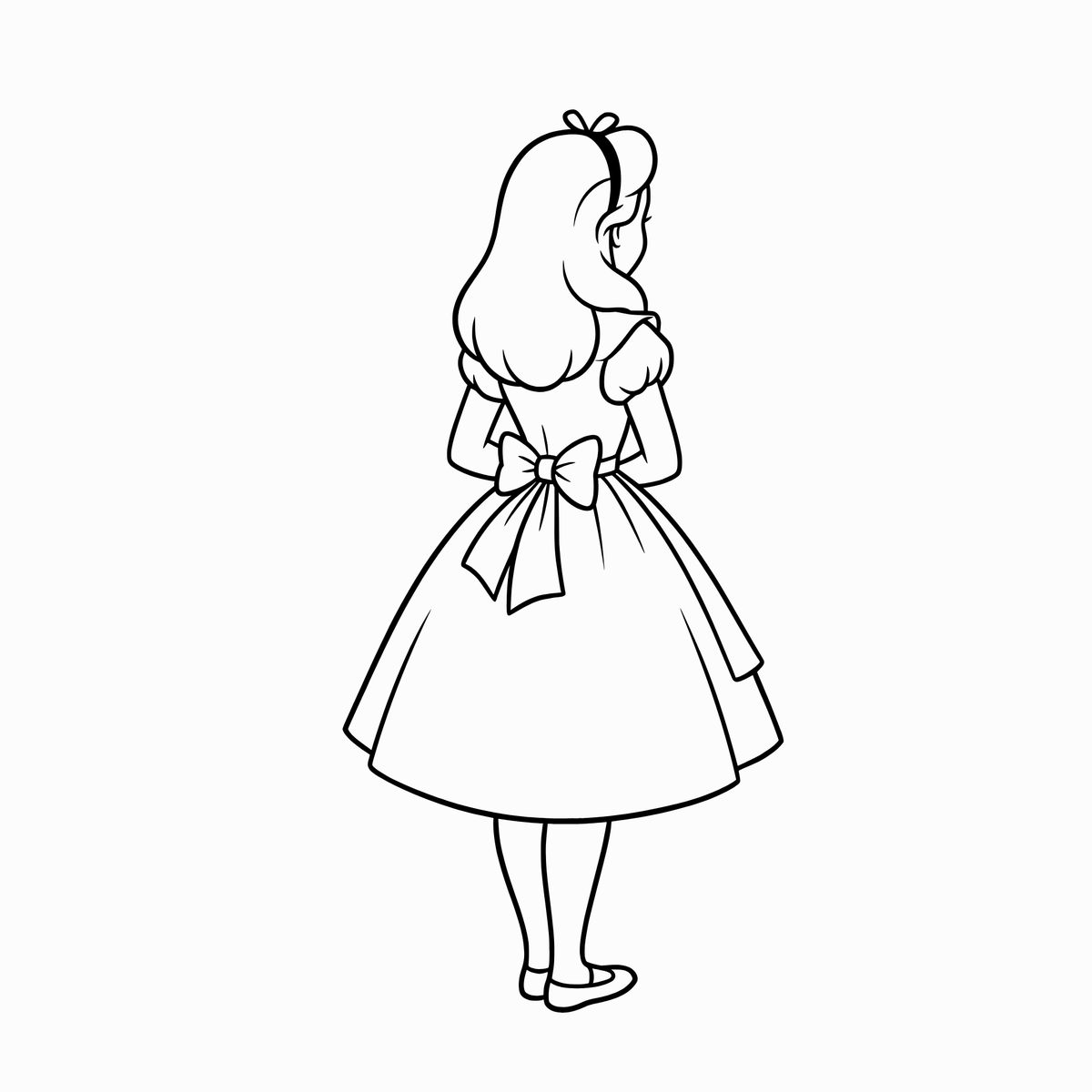 Alice in Wonderland | SVG Cricut File
