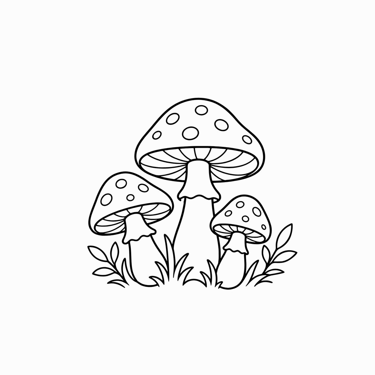 Wonderland Mushroom | SVG Cricut File