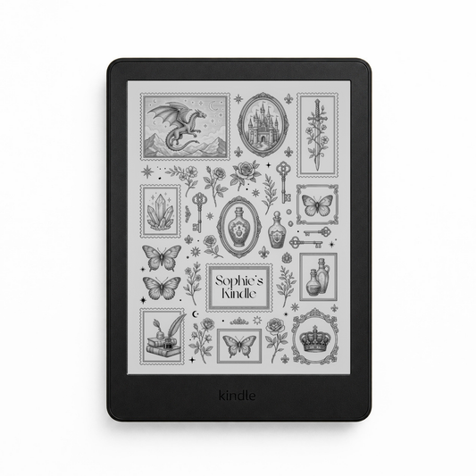 Kindle Paperwhite Personalized Lock Screen, Kindle Fantasy Lock Screen, Kindle Paperwhite, Kindle Screensaver, Kindle Wallpaper,