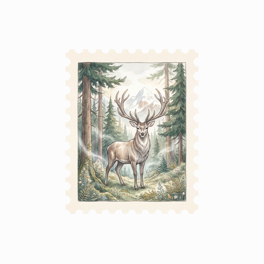 Wild Stag Digital Sticker