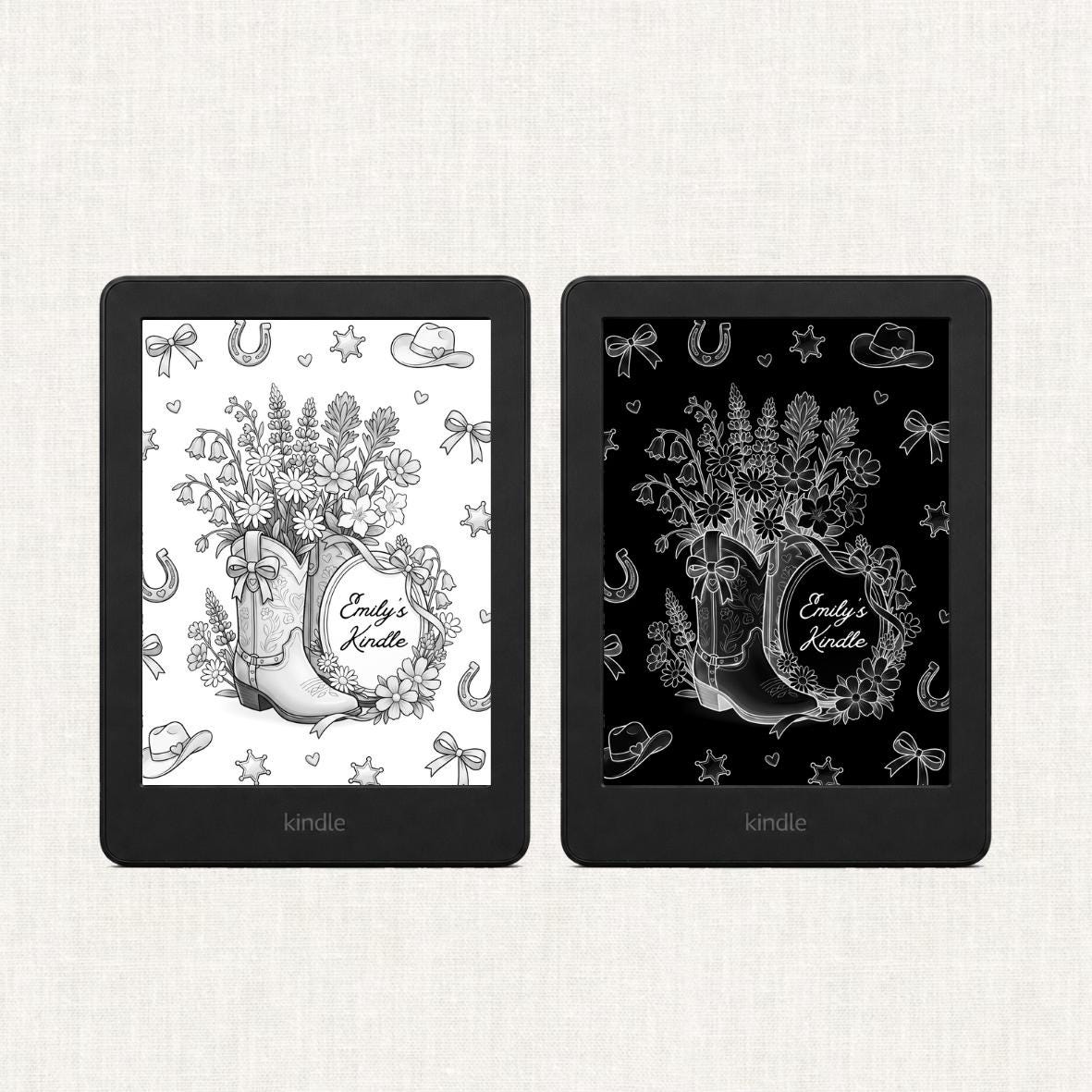 Personalised Western Cowboy Lock Screen