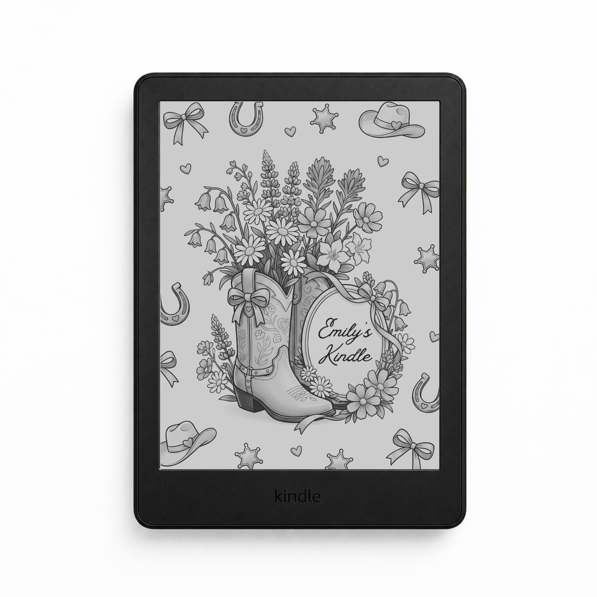 Personalised Western Cowboy Lock Screen