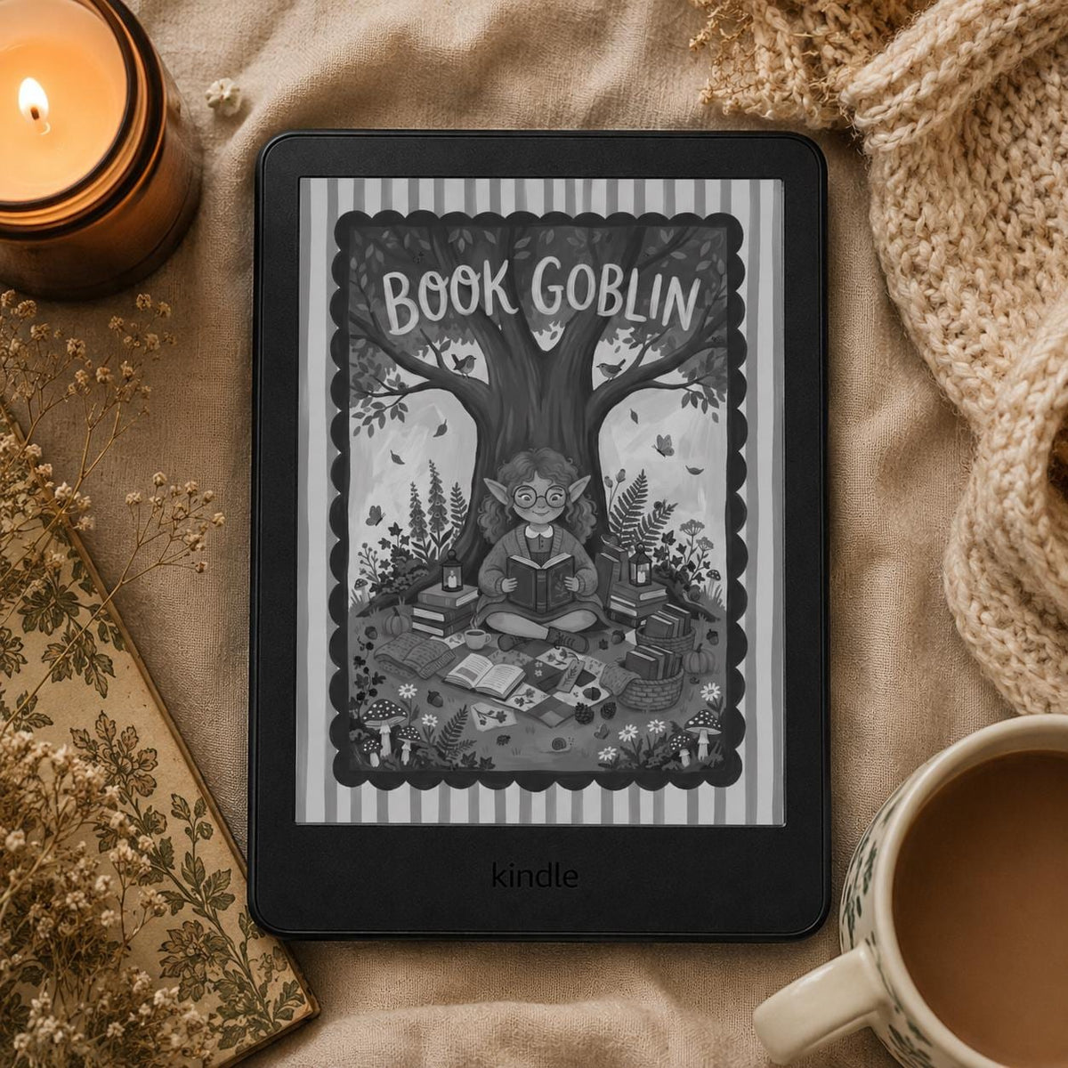 Book Goblin Kindle Lock Screen