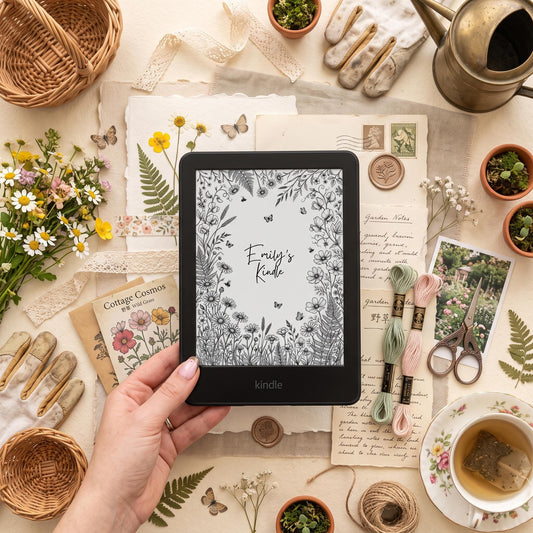 Personalised Flower Garden Lock Screen