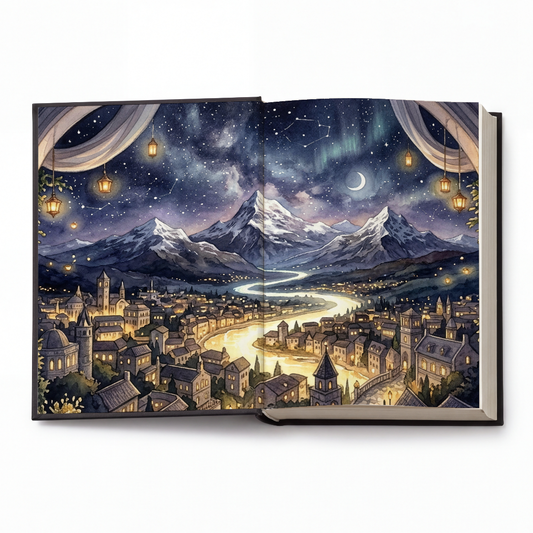 Star Court Digital Endpaper