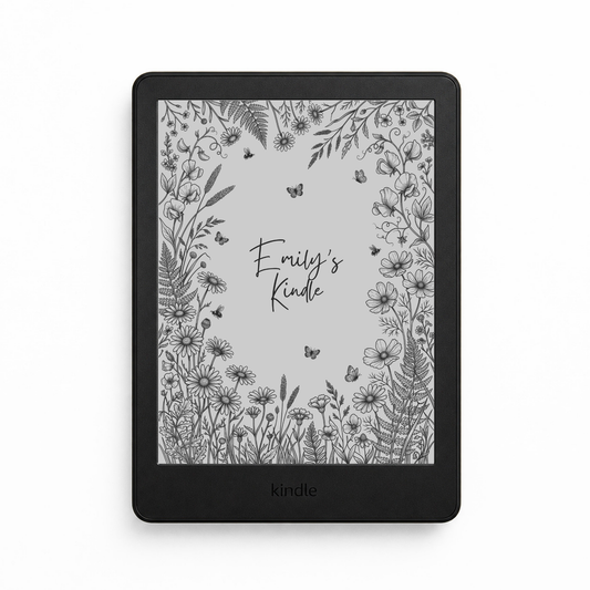 Personalised Flower Garden Lock Screen