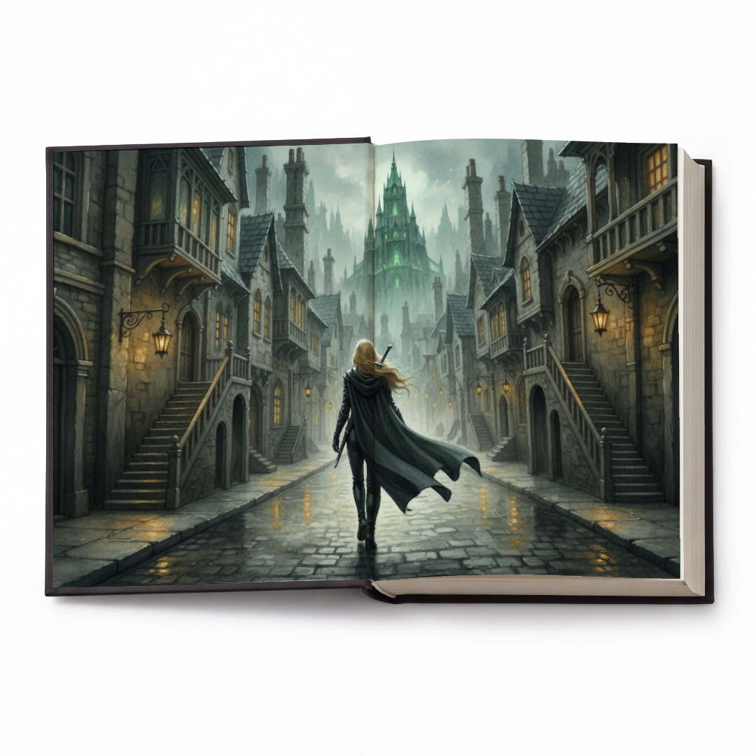 Assassins Castle Digital Endpaper