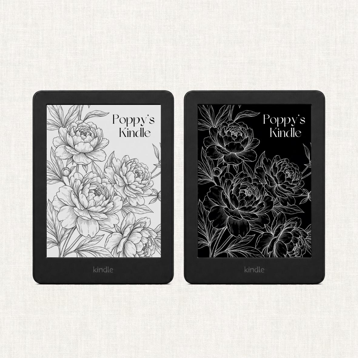 Personalised Peonies Lock Screen