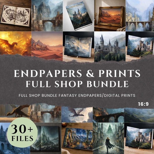Fantasy Digital Endpaper Collection