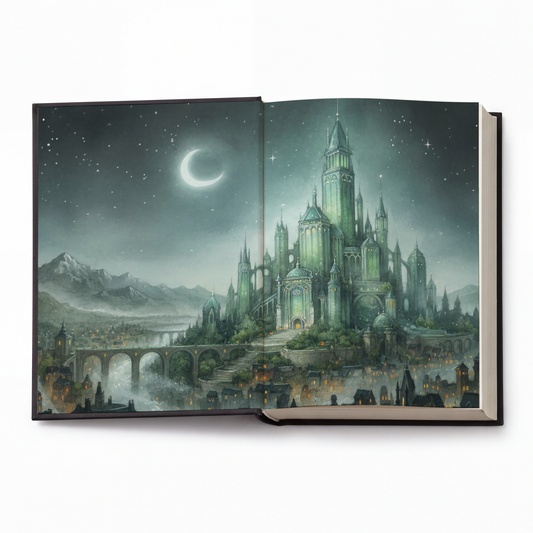 Glass Castle Digital Endpaper