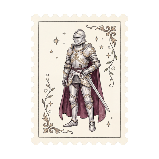 Knight in Armour Digital Sticker