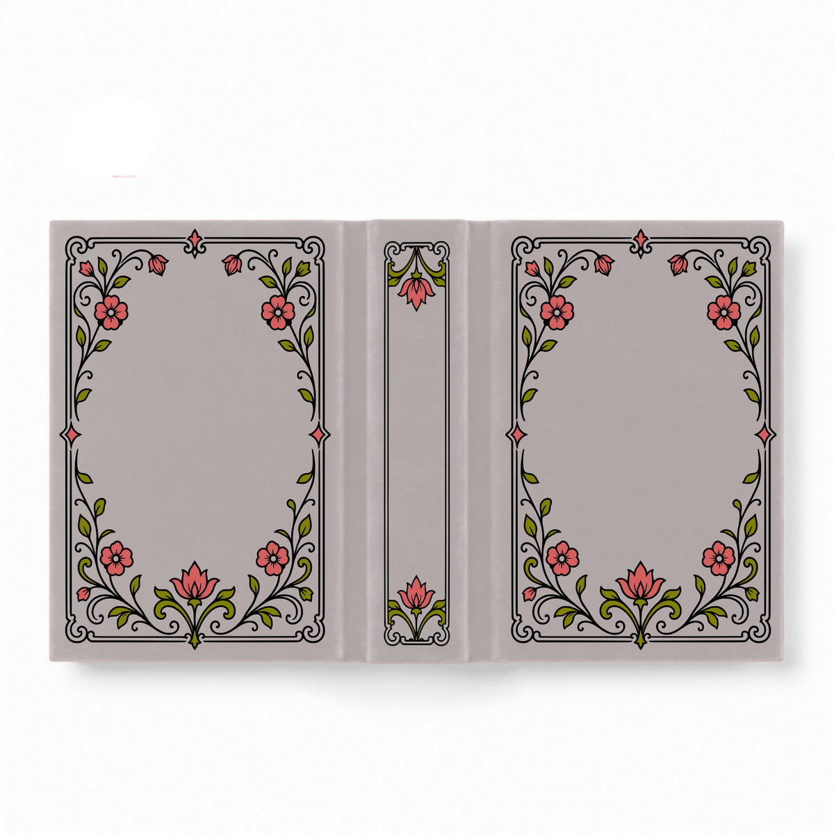Vintage Flower Layered SVG