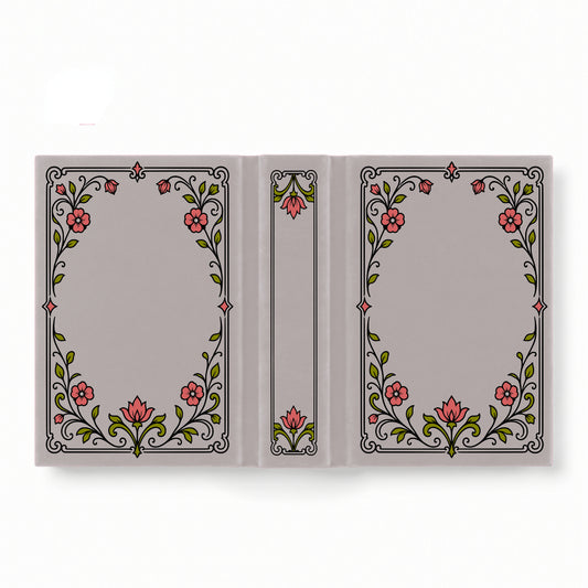 Vintage Flower Layered SVG